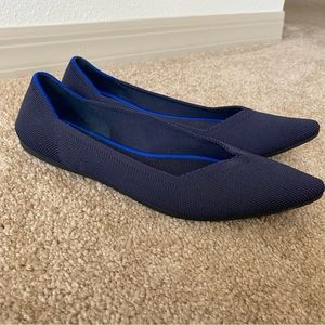 Rothy's | Women's Navy The Point Flats Size 8.5